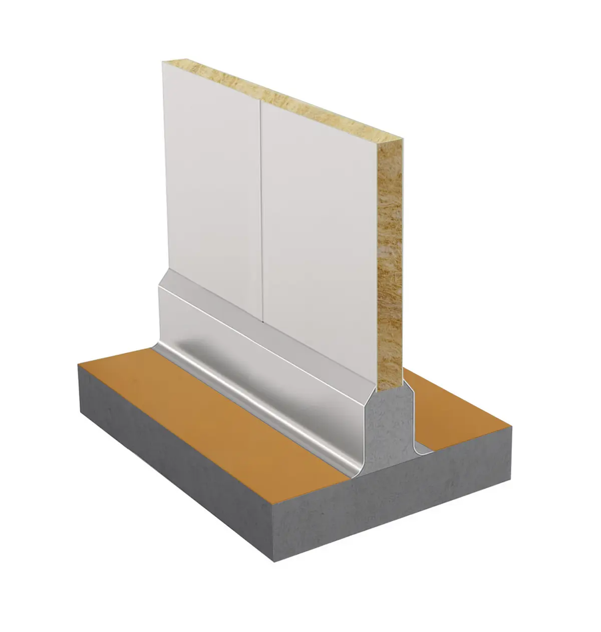 Base doble de acero inoxidable