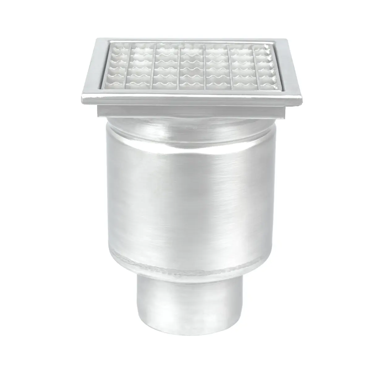 Desagüe de acero inoxidable con rejilla antideslizante DN110