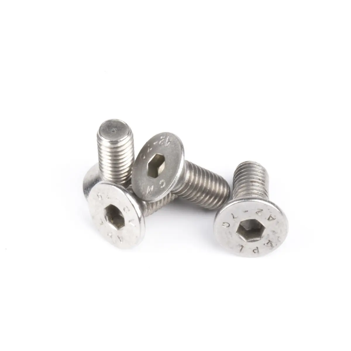 Tornillos de fijación para tapa de inspección de acero inoxidable