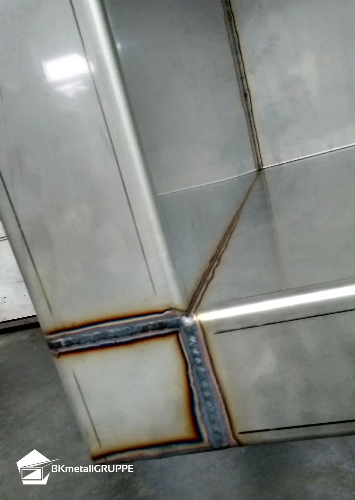 Soldadura de estructuras de acero inoxidable