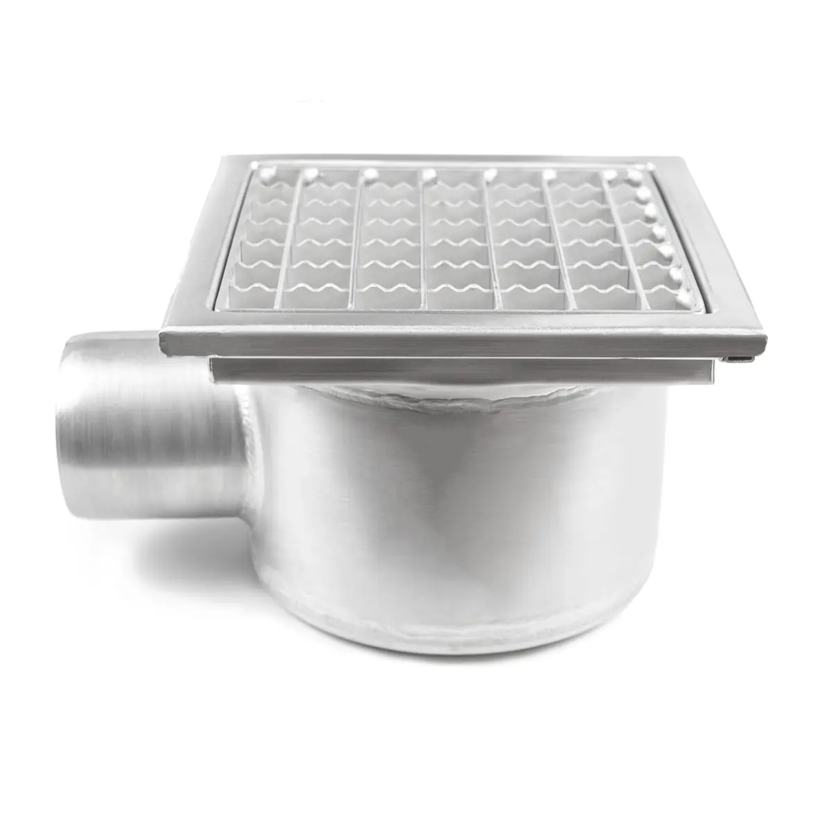 Desagüe de suelo BK_KRD 250x250mm con tapa antideslizante