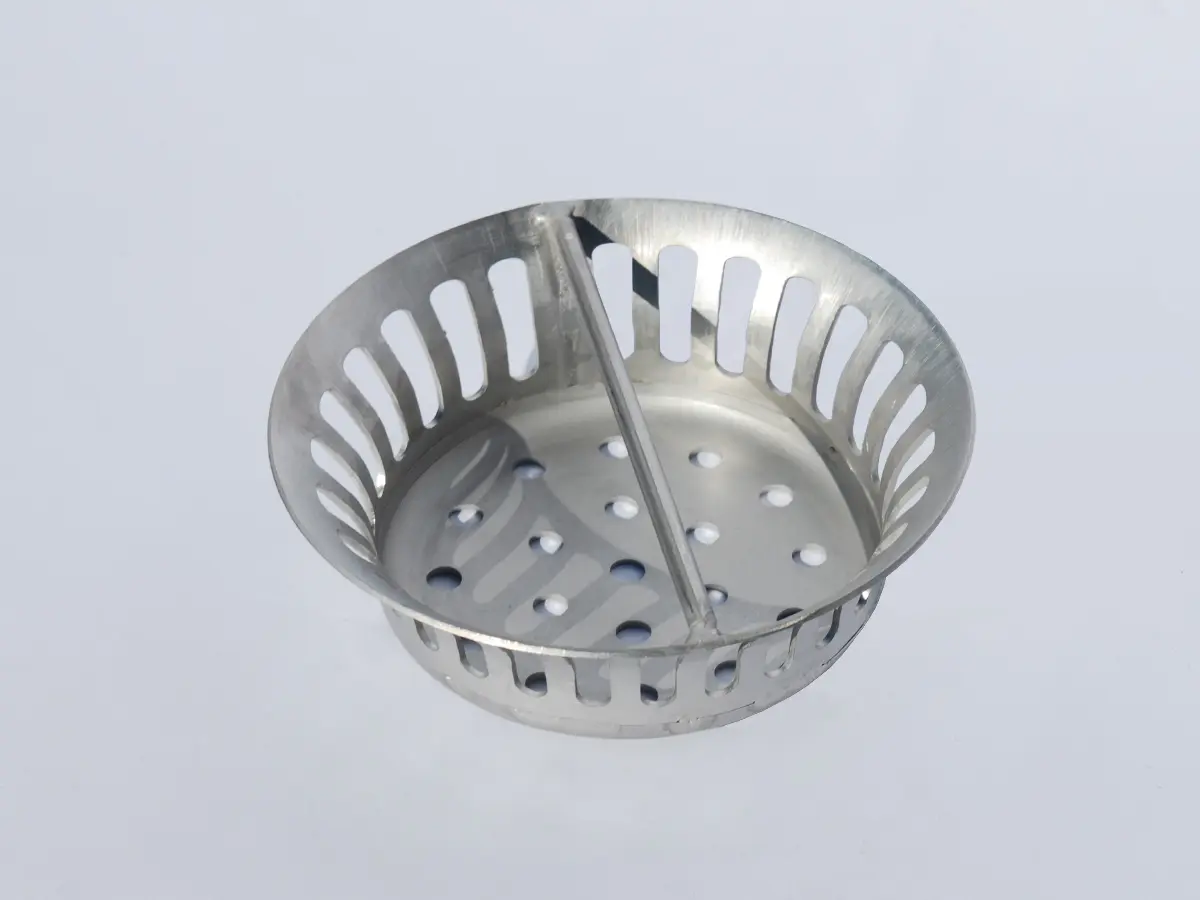 Colador de acero inoxidable para rejilla de drenaje