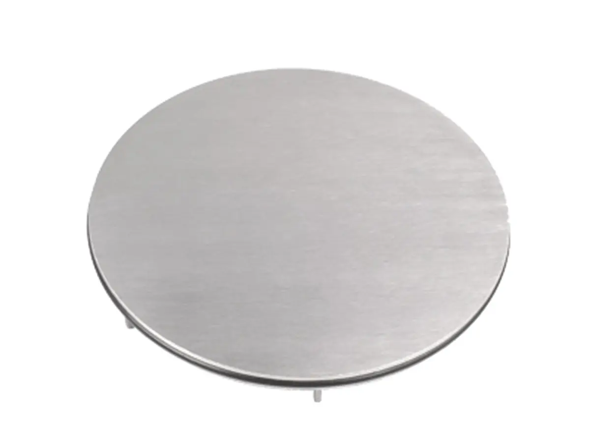 Tapa sellada de acero inoxidable para drenaje puntual