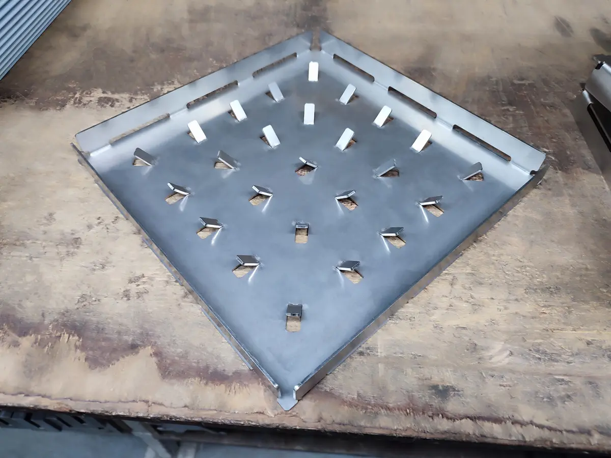 Placa de suelo de acero inoxidable