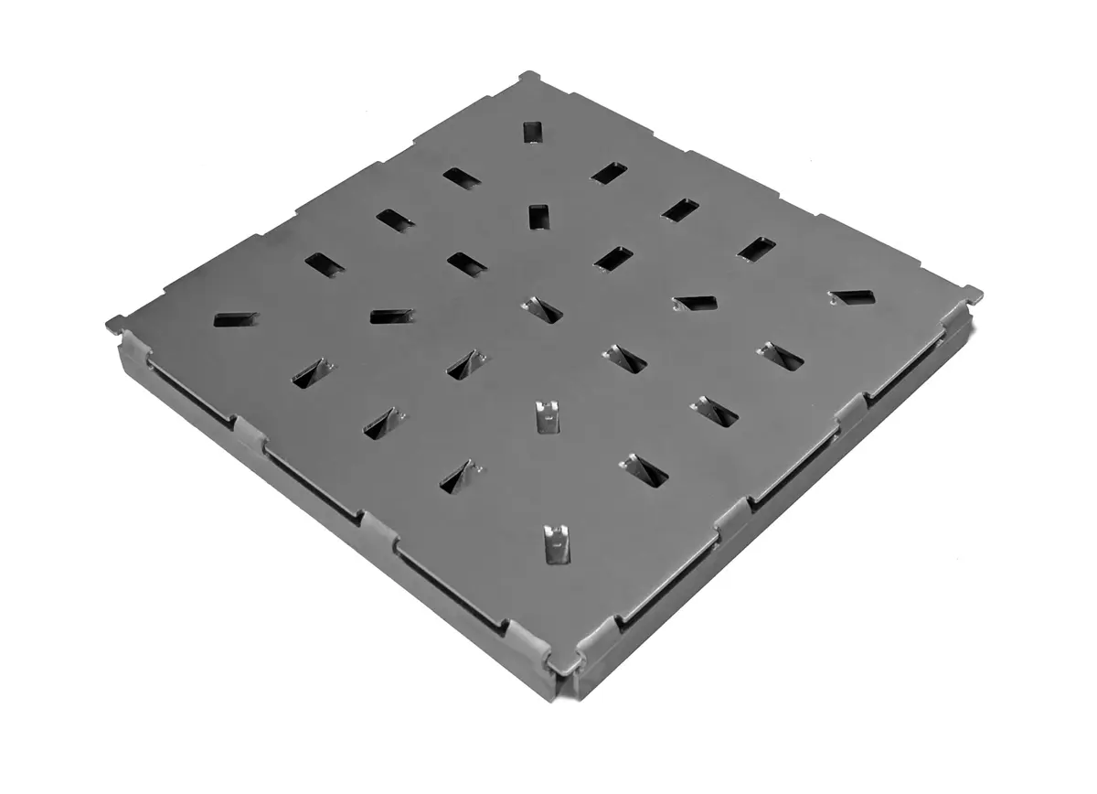 Placas de suelo de acero inoxidable