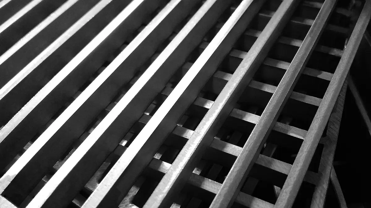 Rejilla de acero inoxidable