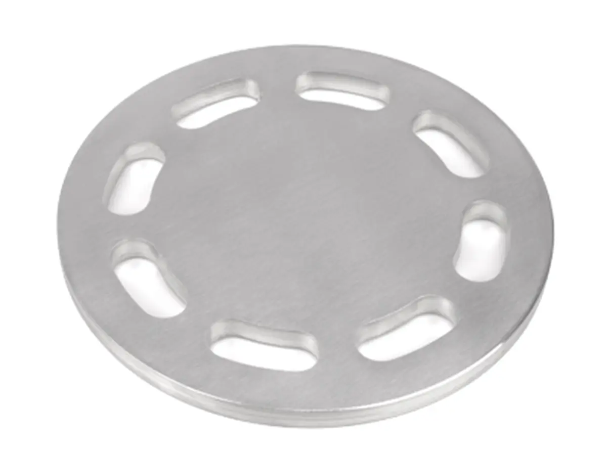Tapa de placa de 10 mm con agujeros