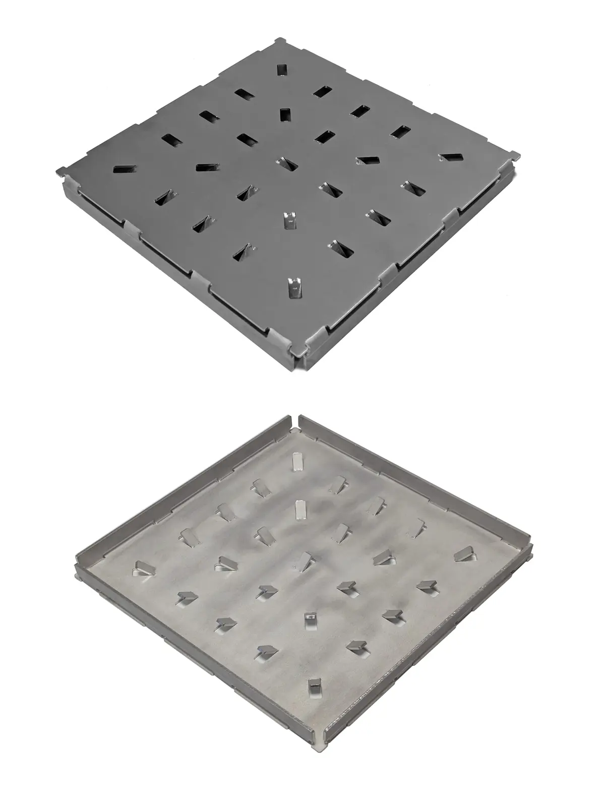 Placas de suelo de acero inoxidable